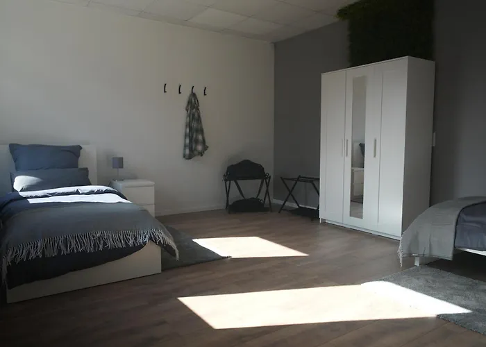 Ks - 2 Schlafzimmer Mit 4 Einzelbetten In Apartament Bielefeld