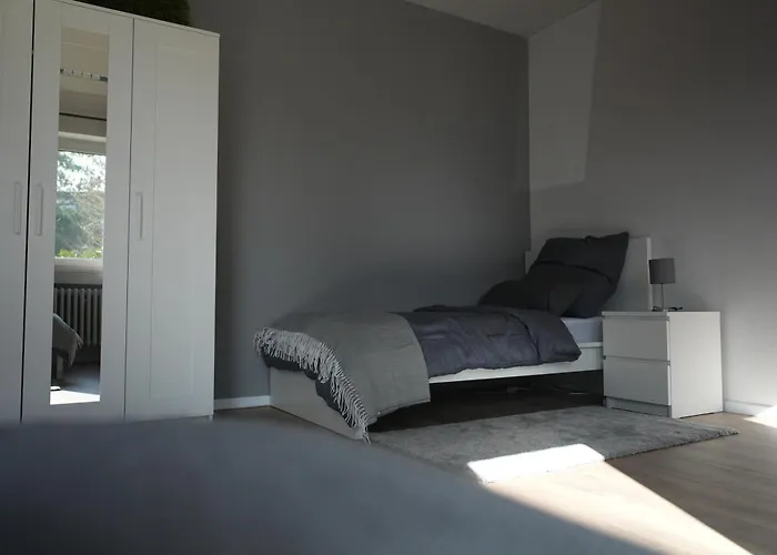 Ks - 2 Schlafzimmer Mit 4 Einzelbetten In Apartament Bielefeld